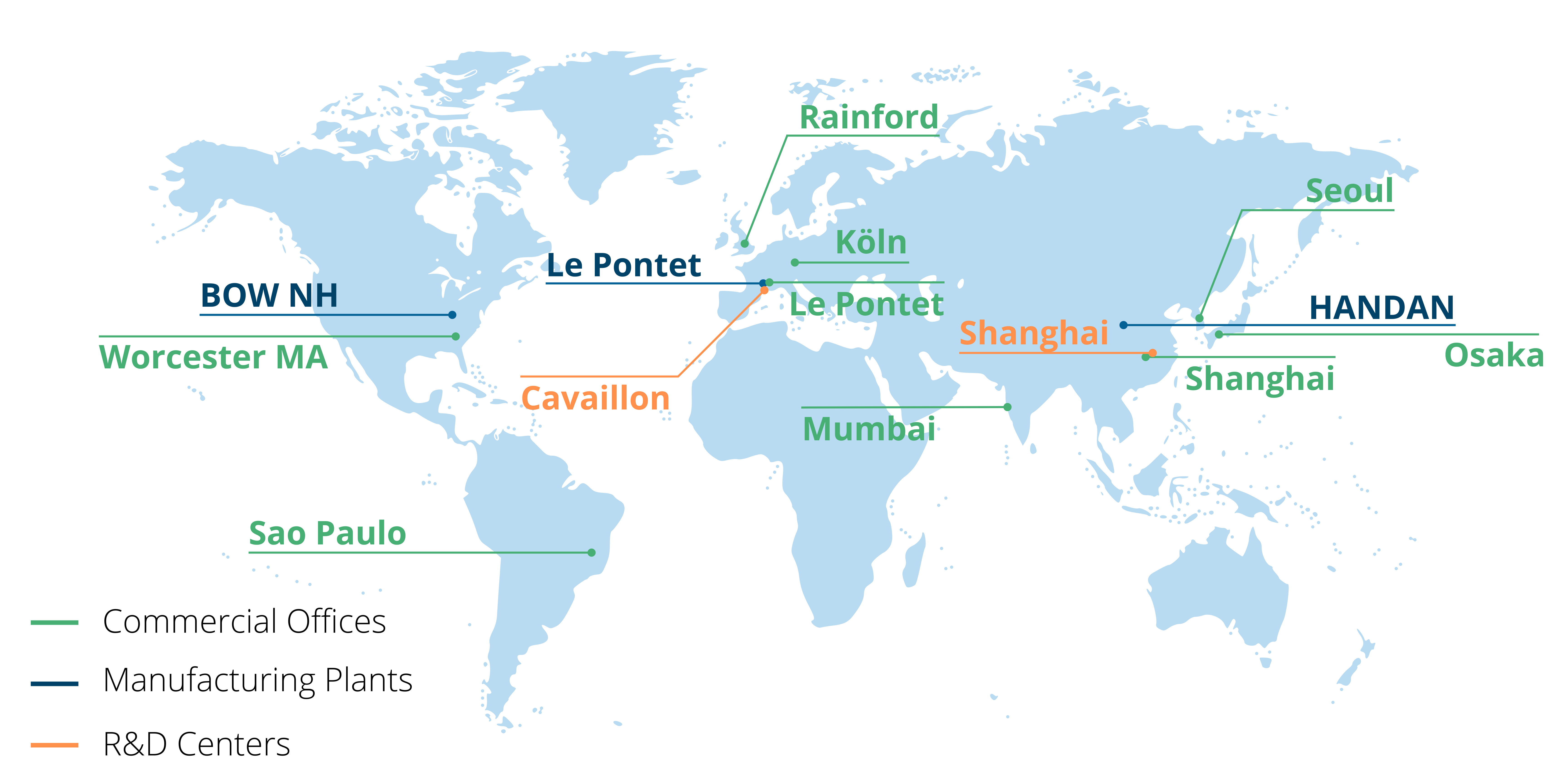 Our Global Presence Zirpro